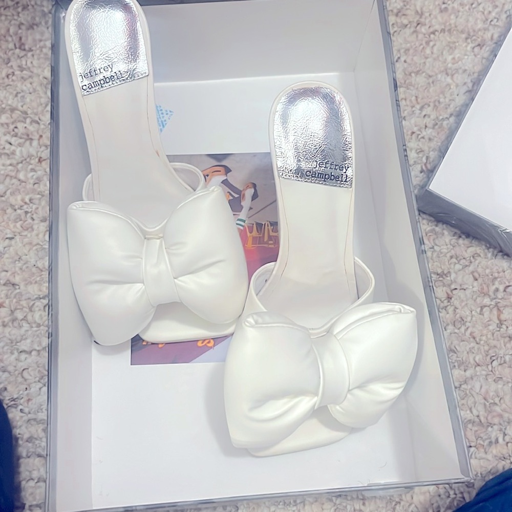 Jeffrey Campbell Bow heels - Picture 1 of 5